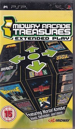Midway Arcade Treasures Extended Play - PSP Spil (B Grade) (Genbrug)